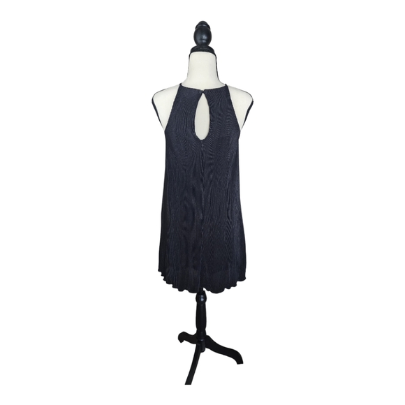 NWOT Black Keyhole Halter Dress - Size Small - Picture 2 of 2
